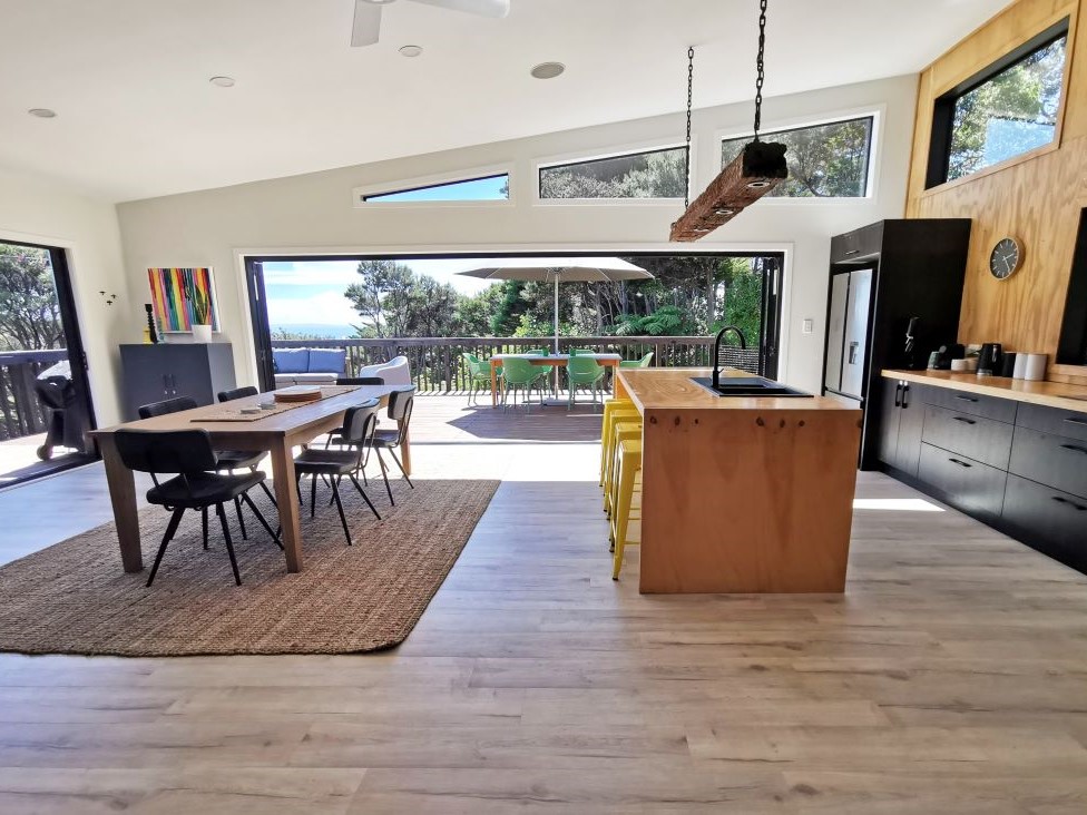 Interiors of Holiday Property on Waiheke Island